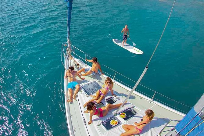 Puerto Vallarta Luxury Sailing with Premium Open bar & lunch - Swimming, snorkeling, and paddleboarding