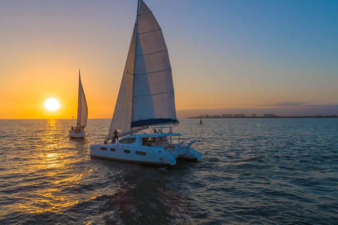 Puerto Vallarta, Luxury Sunset Sailing - The first hour across Banderas Bay