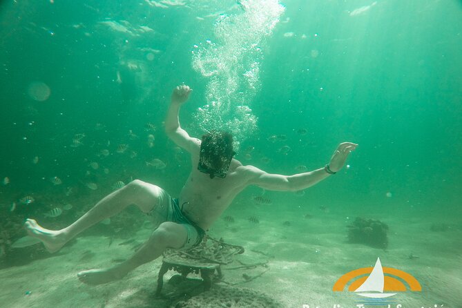 Punta Cana VIP Party Cruise with Snorkeling & Double Slide - Snorkeling over Punta Cana’s coral reef