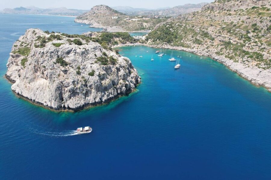 Rhodes: Luxury RIB All-Inclusive Swimming Cruise to 3 Bays - A luxury boat with a social feel