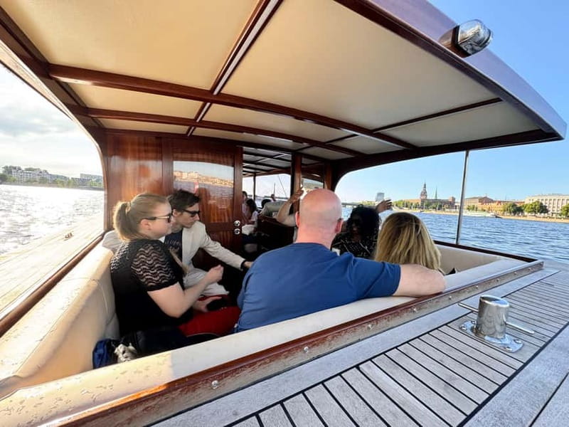 Riga: Private VIP Boat Tour on the Daugava River - Starting at Andrejosta, Riga’s waterfront marina