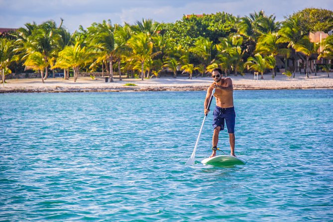 Riviera Maya Luxury Snorkeling Cruise with Lunch and Drinks - Paddleboarding and the calmer second stop
