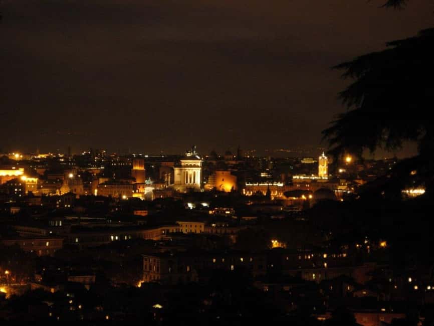 Rome After Dark: Private Luxury Night Tour by Car - The Colosseum: a view, not a night entrance