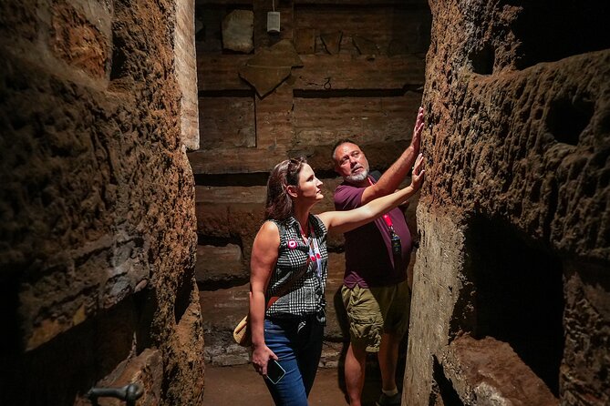 Rome Catacombs & Capuchin Crypts VIP Group Tour with Transfers - Santa Maria in Cosmedin and the Mouth of Truth