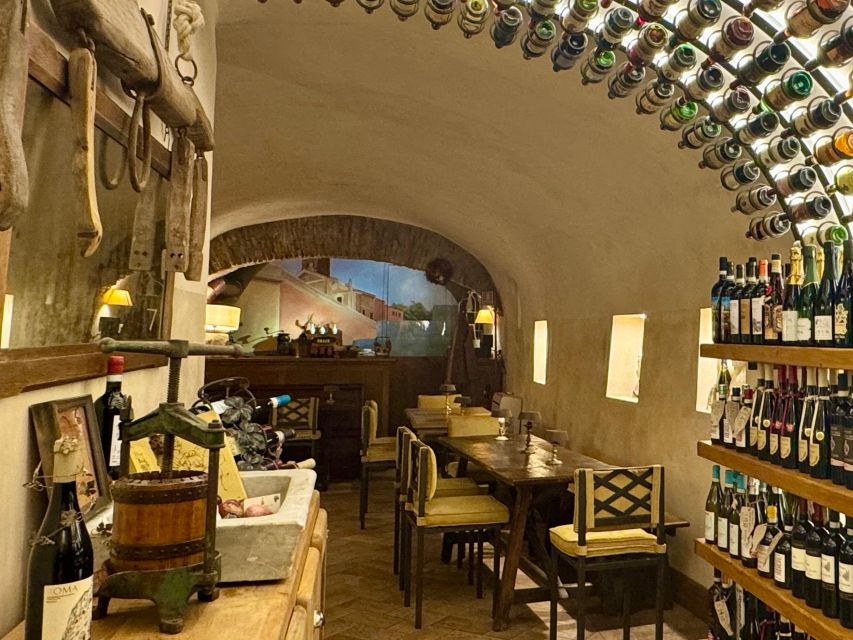 Rome: Dinner Food Tasting & Wine Pairing VIP Experience - A 2,000-year-old cellar beneath Trastevere