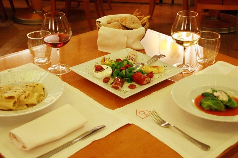 Rome: Gourmet Wine and Dine in a Luxury Restaurant - Casa Bleve’s cellar aperitif