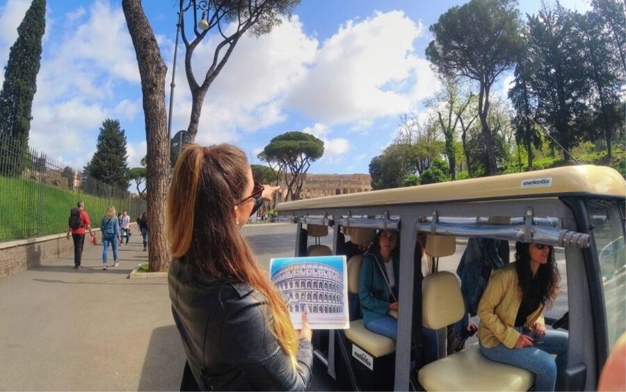Rome’s Top Highlights Tour Luxury Golf Cart (Private option) - Piazza Navona and Trevi Fountain: the lively center