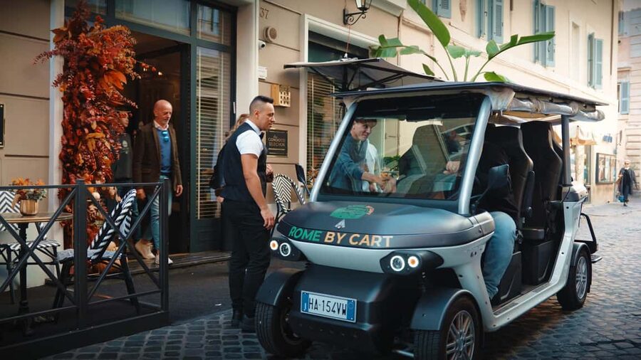 Rome VIP Private Golf Cart Experience - Why a private golf cart works so well in Rome