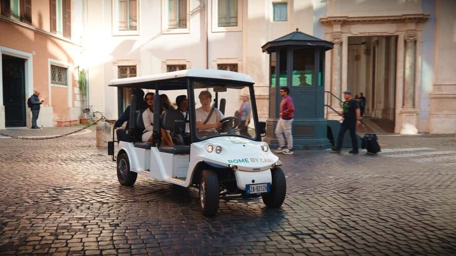 Rome VIP Private Golf Cart Experience - Building your own three-hour route