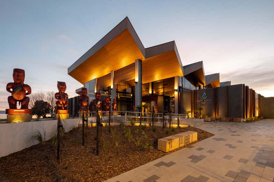 Rotorua: Lakefront Hot Springs & Spa - Luxury Māori Wellness - Arriving at Wai Ariki on Rotorua’s lakefront