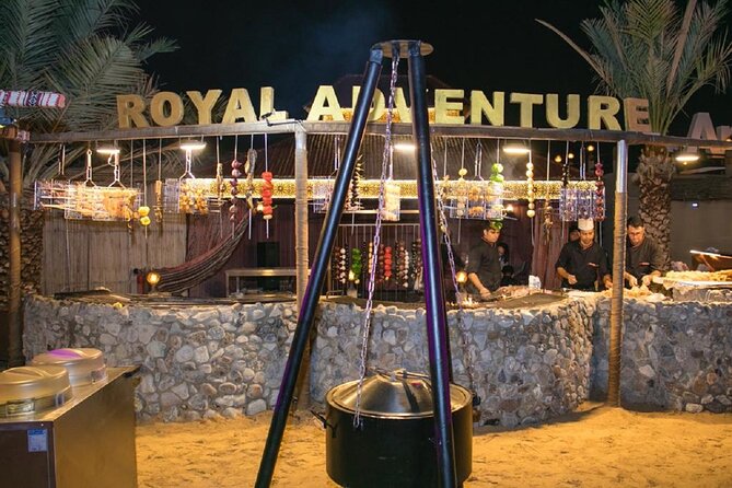 Royal VIP Safari with Overnight Stay in a private room with terrace - Arrival at camp starts with Arabic coffee and dates