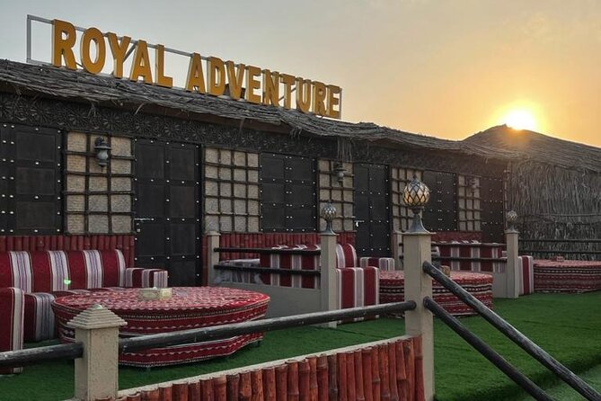 Royal VIP Safari with Overnight Stay in a private room with terrace - Three live shows keep the camp lively