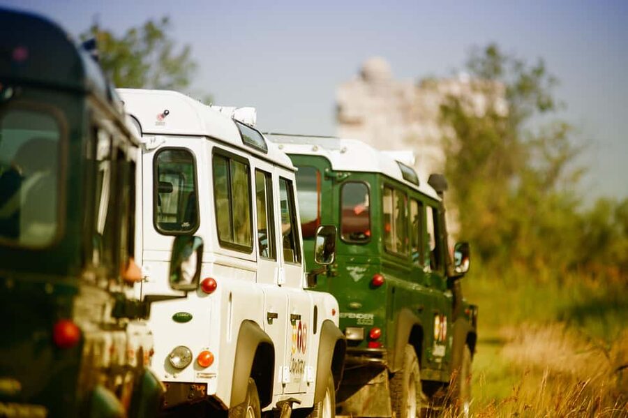 Safari 4x4 in Camargue / VIP Tour 3h30 / Grau du Roi - Leaving Grau du Roi by branded 4x4