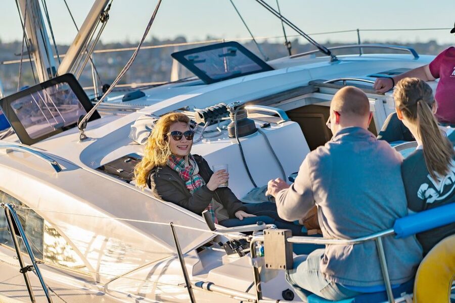 San Diego: Relax on a Morning, Day or Sunset Luxury Sail - Sailing Past the Maritime Museum and Star of India