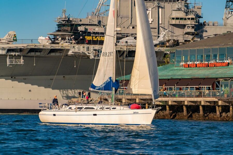 San Diego: Relax on a Morning, Day or Sunset Luxury Sail - Coronado Island and Point Loma from the Water