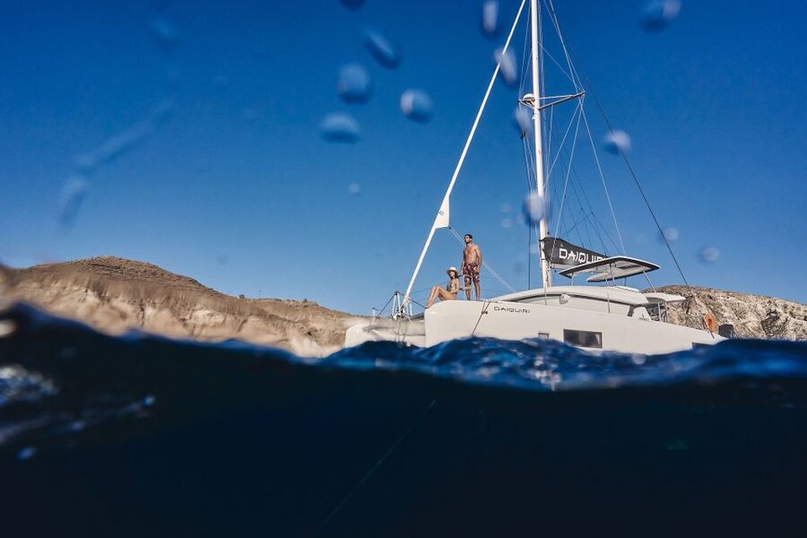 Santorini: Caldera Luxury Catamaran Cruise w/ Meal & Drinks - Why this cruise works so well in Santorini