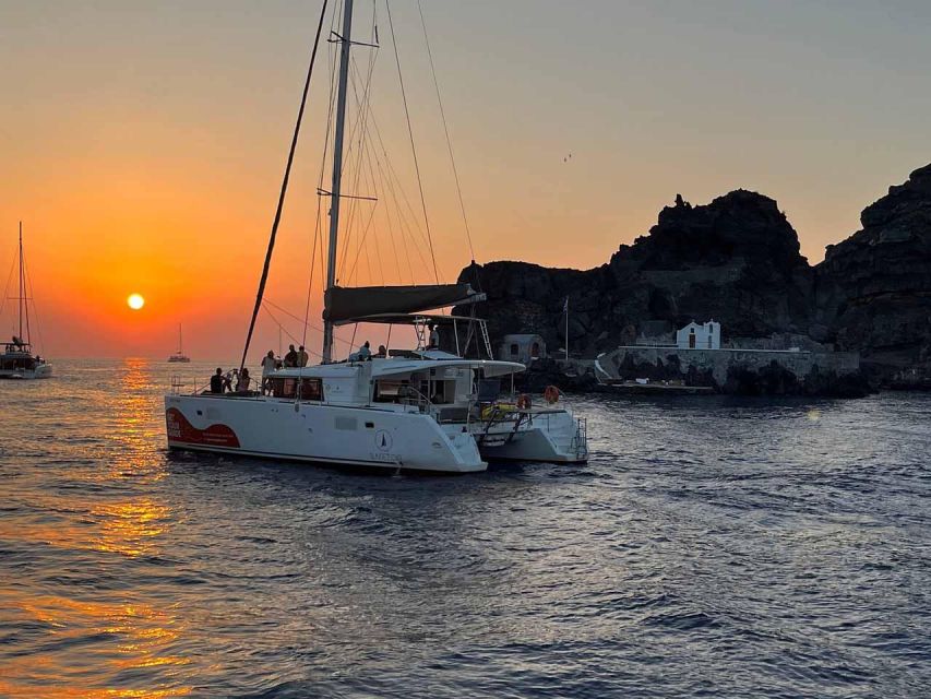 Santorini: Luxury Caldera Cruise with Full Greek Meal - Who should book this Santorini cruise?