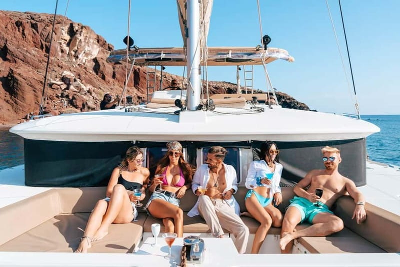 Santorini: Luxury Catamaran Cruise with Lunch, BBQ & Drinks - Why this cruise makes sense on Santorini