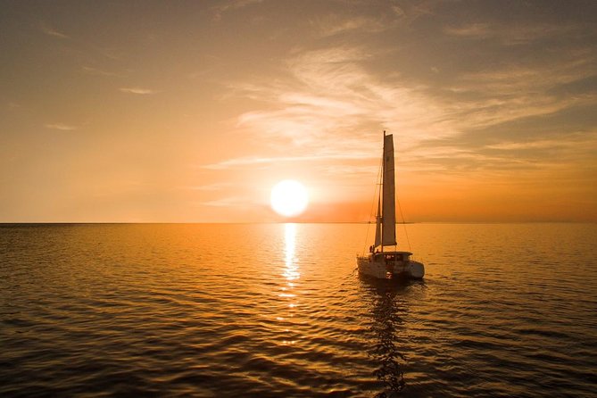 Santorini Luxury Catamaran Sunset Cruise with BBQ, Drink and Transfer - Is $157.28 a Good Value?