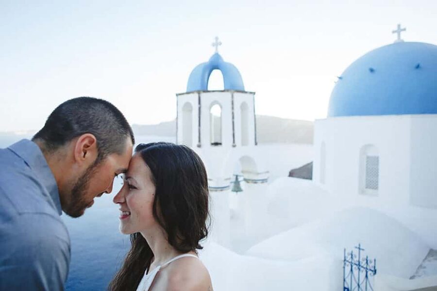 Santorini Unfiltered: Luxury Photoshoot with a Photographer - First stop: Oia’s whitewashed lanes