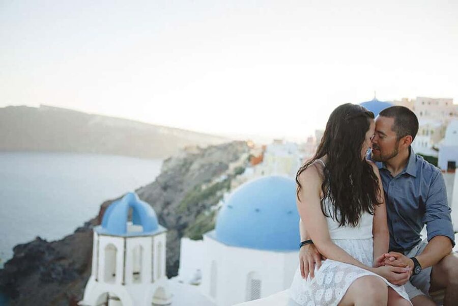 Santorini Unfiltered: Luxury Photoshoot with a Photographer - Third stop: Oia Castle and the wide Aegean view