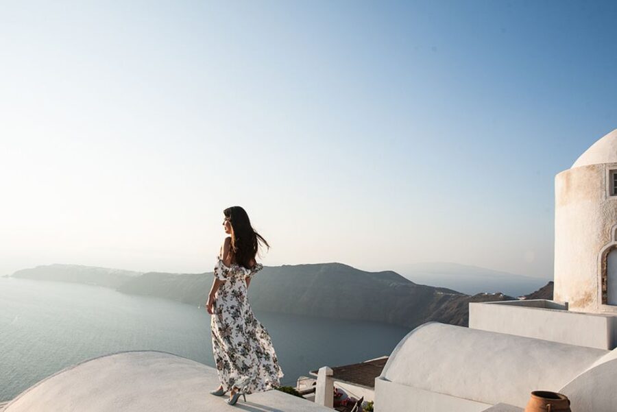 Santorini Unfiltered: Luxury Photoshoot with a Photographer - Starting beside Pliatsani Church in Oia