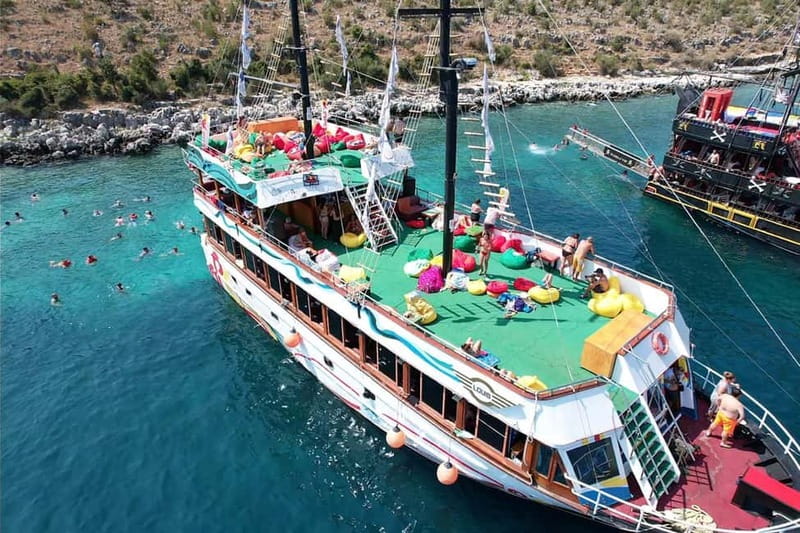 Sarande: Full-Day Louis Luxury Yacht Tour from Saranda - Kakome Bay is made for swimming