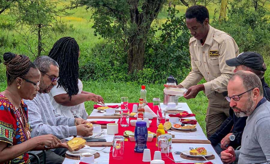 Serengeti Balloon Ride and Luxury Bush Breakfast - A 5:00 a.m. Pickup From Your Camp