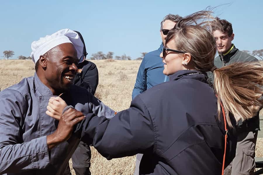 Serengeti Balloon Ride and Luxury Bush Breakfast - Preparing at the Serengeti Launch Site