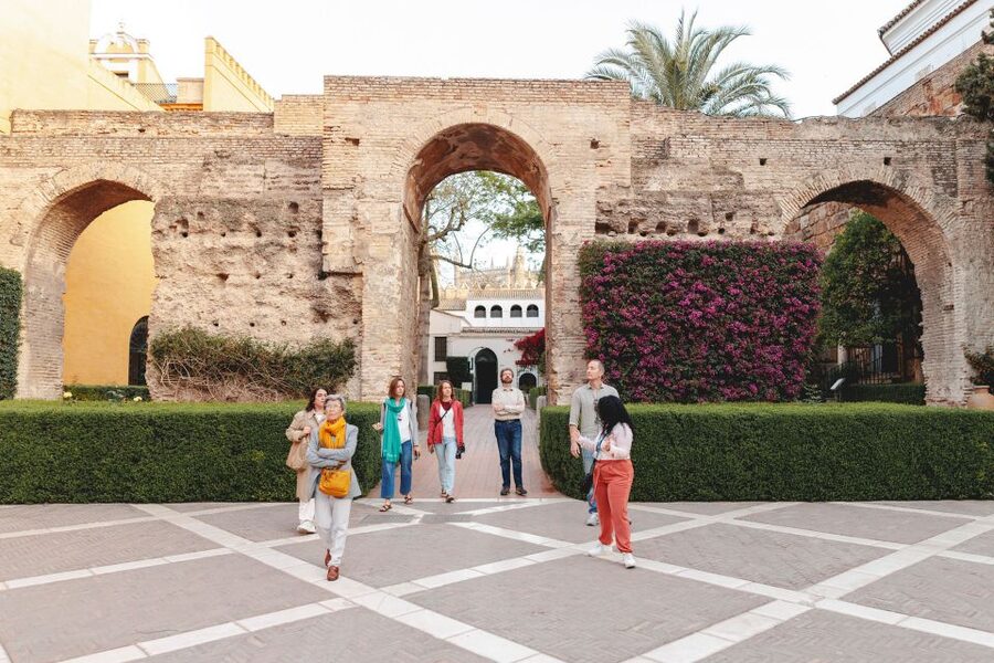 Seville: VIP Exclusive Early Access Tour of The Alcazar - The gardens, peacocks, and the weather caveat