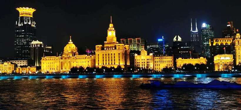 Shanghai Night River Cruise VIP Seat with Authentic Dinner - Pickup and the ride to the Bund