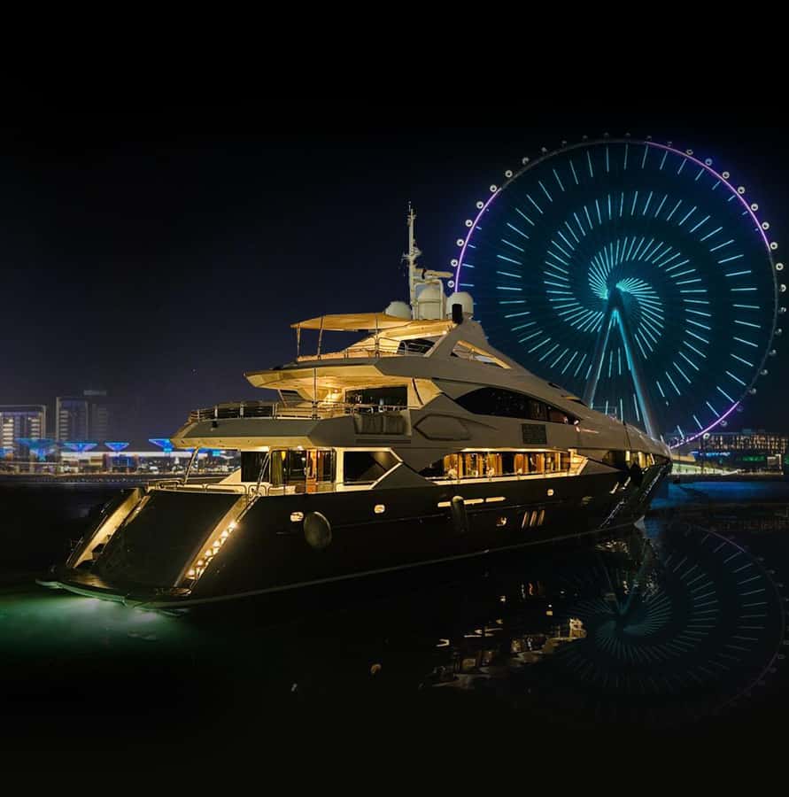 Sunseeker Superyacht: VIP Dinner, Premium Drinks& Live Music - Boarding Encore at Dubai Harbour