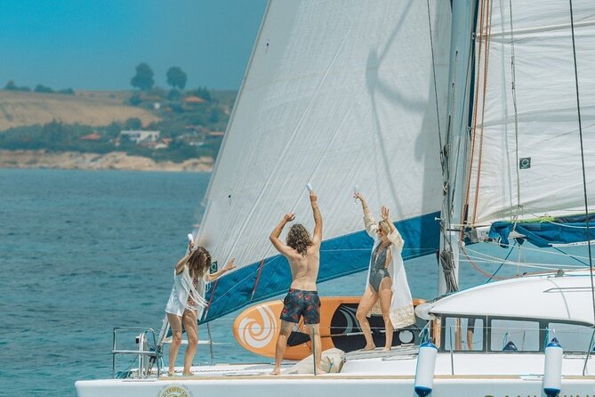 Sunset Cruise in Corfu Old Town on a luxury Catamaran - Leaving D-Marin Gouvia at 7:30 pm