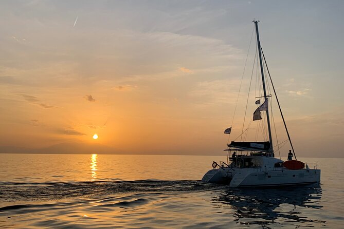Sunset Cruise in Corfu Old Town on a luxury Catamaran - Food and drinks on board