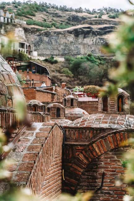 Tbilisi: Luxury Sulfur Bath Ritual with Pickup & Wine - The Georgian wine and herbal tea welcome