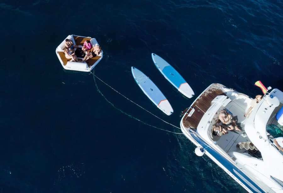 Tenerife: 2, 3 & 4 Hour Private Luxury Motorboat Charter - La Caleta brings the swimming and snorkeling