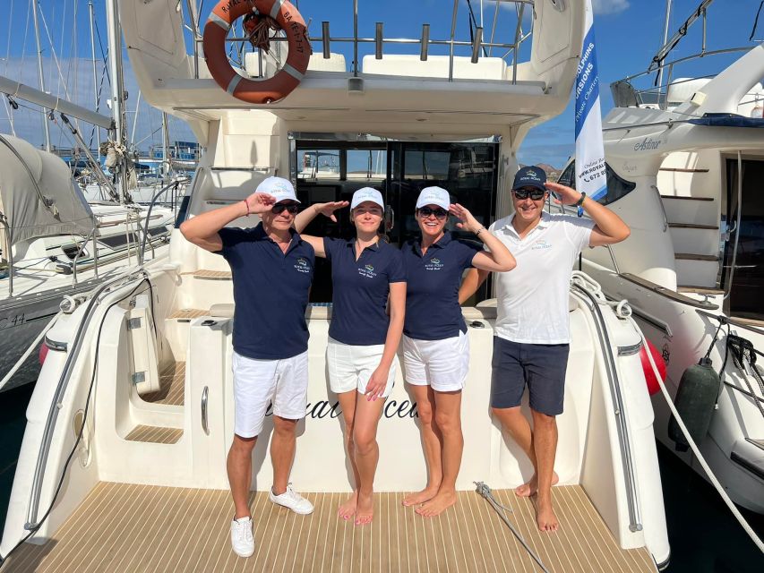 Tenerife: Whales and Snorkeling Tour on a Luxury Yacht - Getting to Las Galletas and meeting the crew