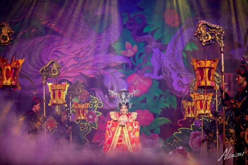 Thailand: Alcazar Cabaret Show VIP Ticket - International-inspired acts and the Korean fan dance