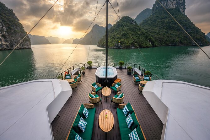 The Catamaran Luxury Day Cruise to Halong Bay from Hanoi(Best Selling) - Boarding at Tuan Chau Marina around midday