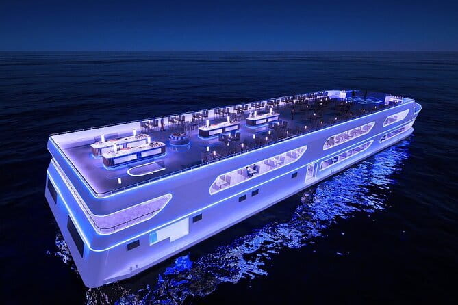 The Luxury White Cruise Experience - The Thai, international, and seafood buffet