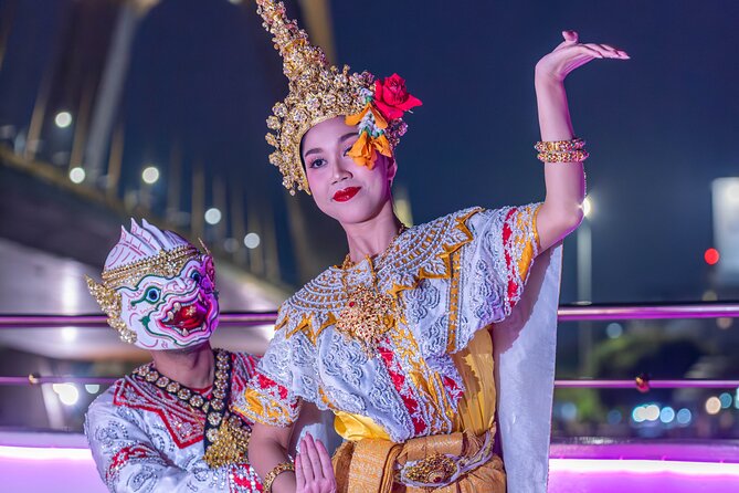 The Newest Luxury 5-Star Bangkok Chao Phraya Dinner Cruise - Music, Thai dance, and the evening program