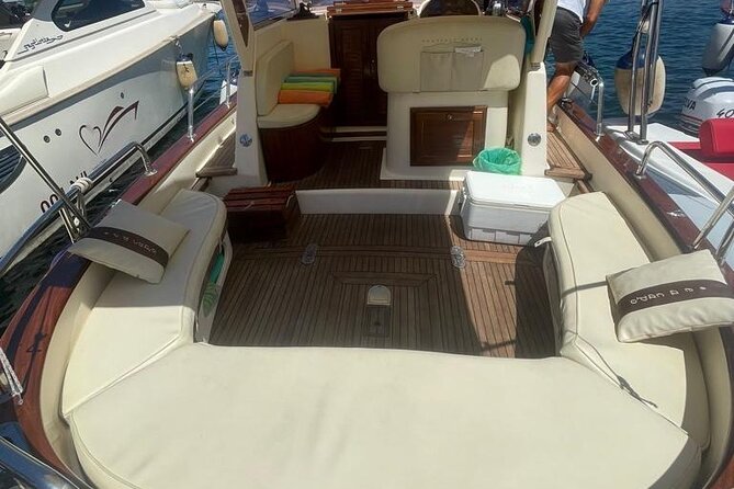 Three Hour Private Guided Tour of Capri with a luxury Gozzo cabin cruiser - Setting out from Capri’s Marina Grande