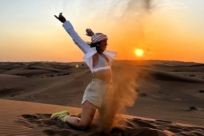 Thrilling dune bashing with VIP Desert camp delicious BBQ & shows - Key points at a glance