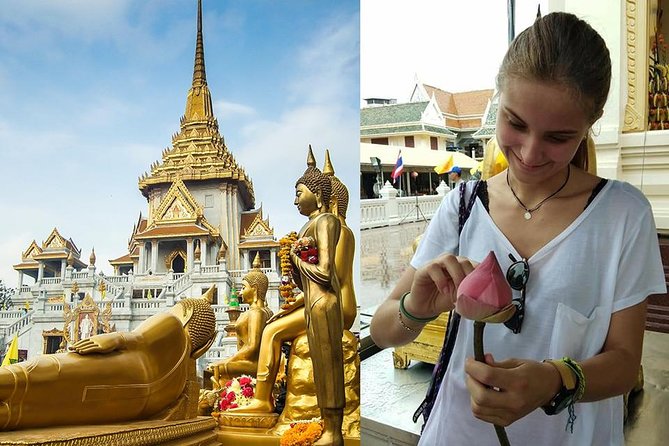 Top 3 Must-see Temples in Bangkok Private Tour [Optional Luxury] - Wat Traimit and the famous Golden Buddha