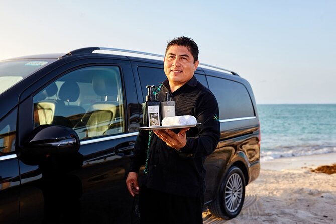 Transfer in Luxury Mercedes Benz Minivan - Key points at a glance