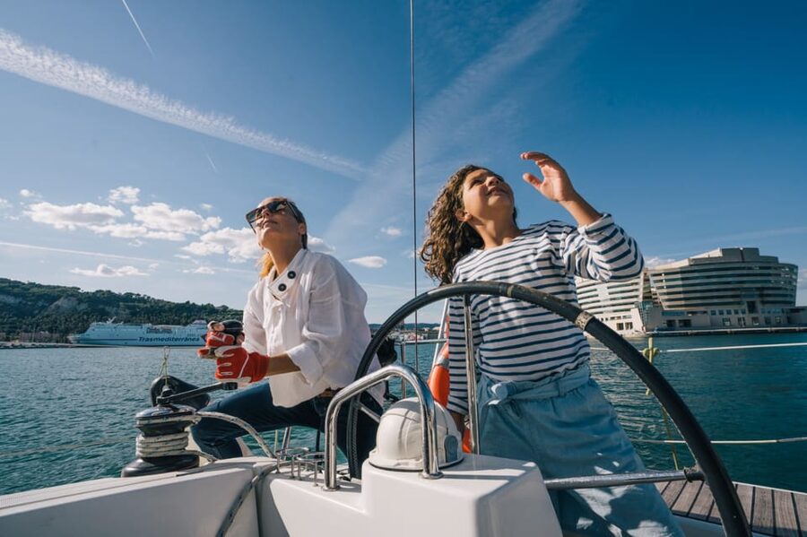 Two Hour Luxury Sailing Experience with Open Bar - Leaving Barcelona Behind At Marina Vela