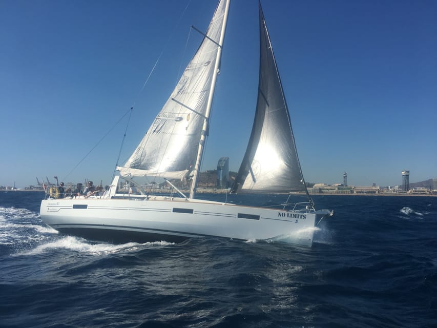 Two Hour Luxury Sailing Experience with Open Bar - The Mediterranean Swim Stop