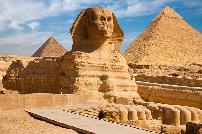 VIP All inclusive Best of Giza Pyramids, Sphinx, Sakkara, Memphis - Why this private Cairo route makes sense