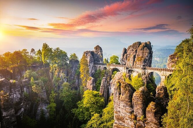 VIP Best Reviews: Bohemian & Saxon Switzerland from Prague - Bastei Bridge gives you the big opening view