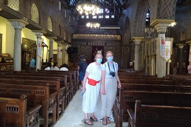 VIP Cairo Day Trip Coptic Orthodox Church & Islamic Old Mosques - Inside Muhammad Ali’s Alabaster Mosque